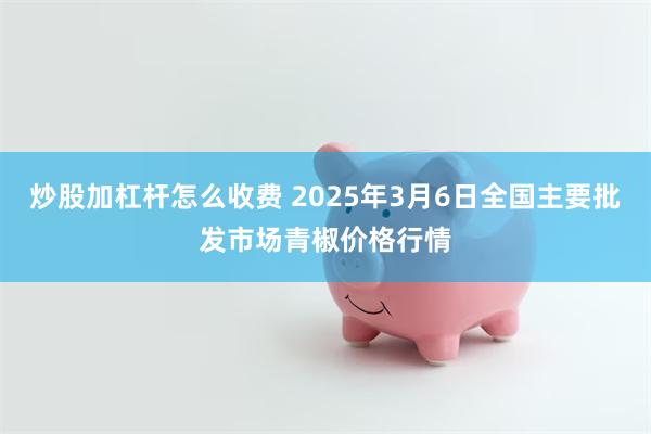 炒股加杠杆怎么收费 2025年3月6日全国主要批发市场青椒价格行情