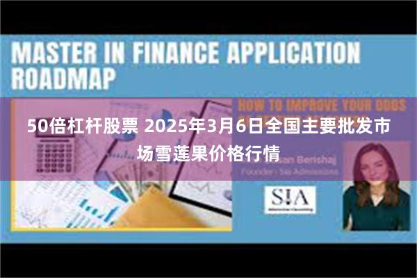 50倍杠杆股票 2025年3月6日全国主要批发市场雪莲果价格行情