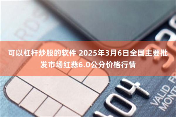 可以杠杆炒股的软件 2025年3月6日全国主要批发市场红蒜6.0公分价格行情