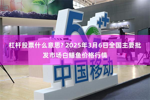 杠杆股票什么意思? 2025年3月6日全国主要批发市场白鳝鱼价格行情