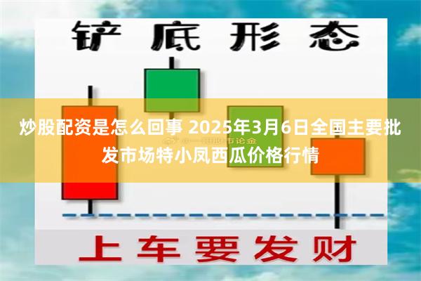 炒股配资是怎么回事 2025年3月6日全国主要批发市场特小凤西瓜价格行情
