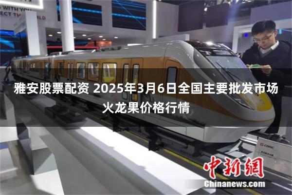 雅安股票配资 2025年3月6日全国主要批发市场火龙果价格行情