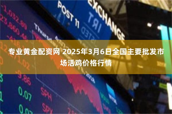 专业黄金配资网 2025年3月6日全国主要批发市场活鸡价格行情