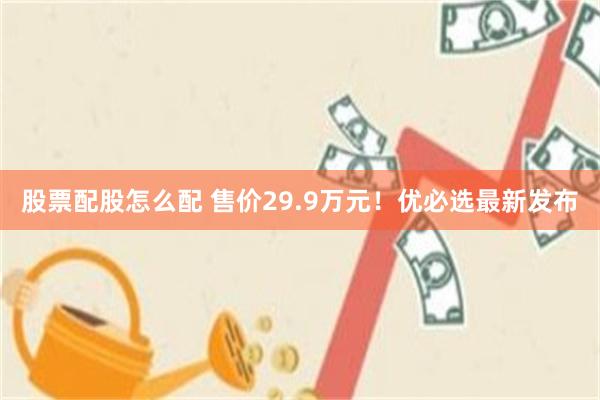 股票配股怎么配 售价29.9万元！优必选最新发布