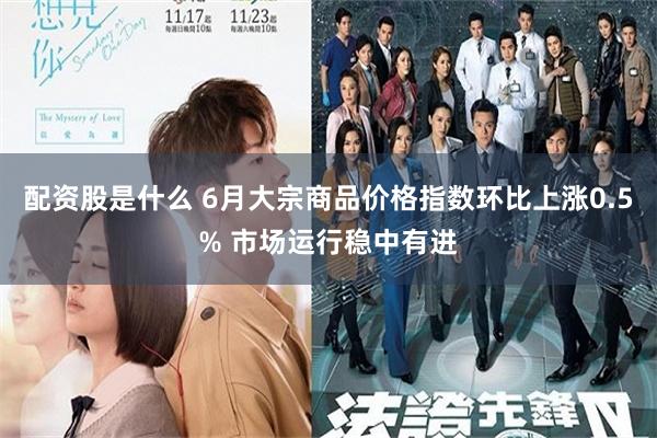 配资股是什么 6月大宗商品价格指数环比上涨0.5% 市场运行稳中有进