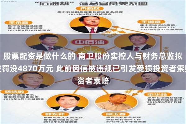 股票配资是做什么的 南卫股份实控人与财务总监拟被罚没4870万元 此前因信披违规已引发受损投资者索赔