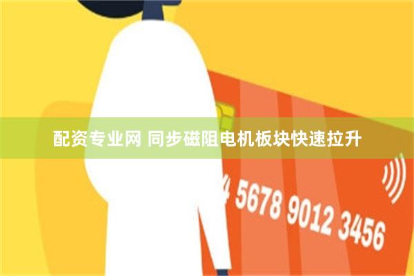 配资专业网 同步磁阻电机板块快速拉升