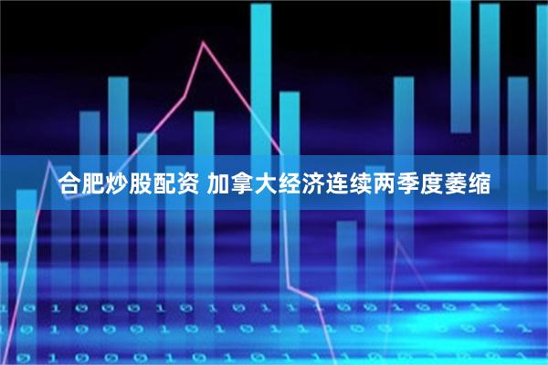 合肥炒股配资 加拿大经济连续两季度萎缩