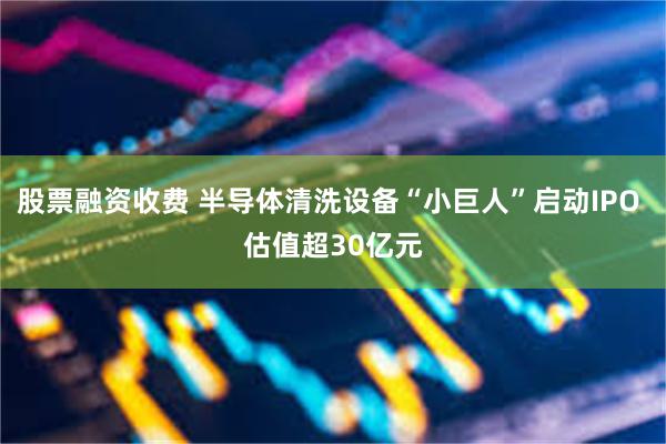 股票融资收费 半导体清洗设备“小巨人”启动IPO 估值超30亿元