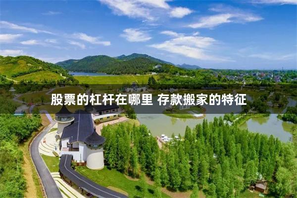 股票的杠杆在哪里 存款搬家的特征