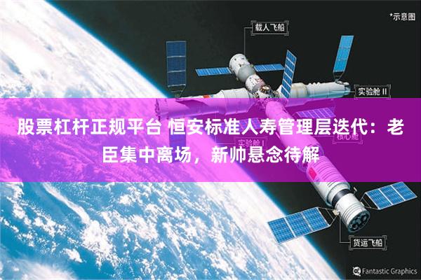 股票杠杆正规平台 恒安标准人寿管理层迭代：老臣集中离场，新帅悬念待解