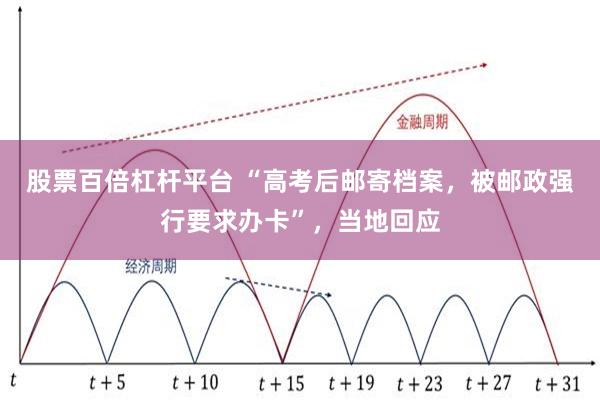 股票百倍杠杆平台 “高考后邮寄档案，被邮政强行要求办卡”，当地回应
