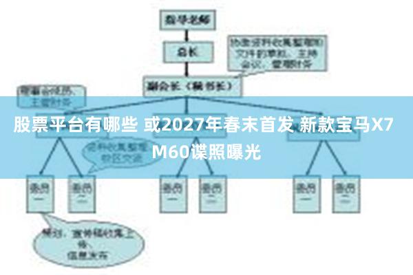 股票平台有哪些 或2027年春末首发 新款宝马X7 M60谍照曝光